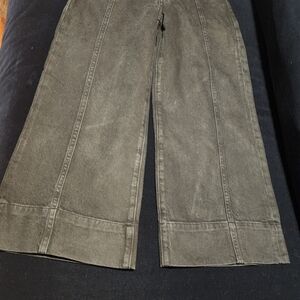 Pre Loved GAP Kids Wide-Leg Jeans in Gray
